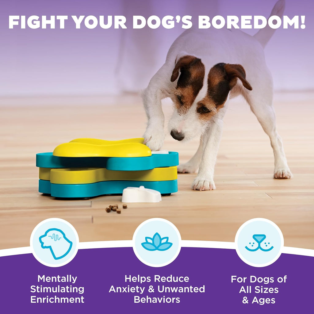 Outward Hound Nina Ottosson Dog Tornado Dog Toy Treat Puzzle, 9.8"