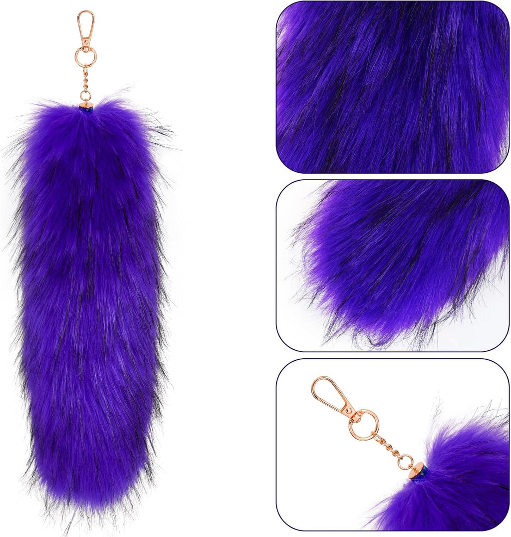 Yookat Faux Fox Tail Artificial Fox Tail Faux Cat Tail Fox Tail Cosplay for Halloween Costume