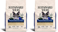 Sustainably Yours Natural Cat Litter, Small-Grain Formula, Exceptional Clumping & Odor Control, Virtually No Dust, Soft on Paws, Corn & Cassava Plant-Based, Unscented, 10 lbs (Pack of 2)