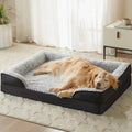 LEXTRO Orthopedic XXL Dog Bed, Washable Dog Beds for Extra Large Dogs