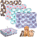 Haull 4 Pcs Waterproof Guinea Pig Bedding Mat, Heart, 13 x 18.5