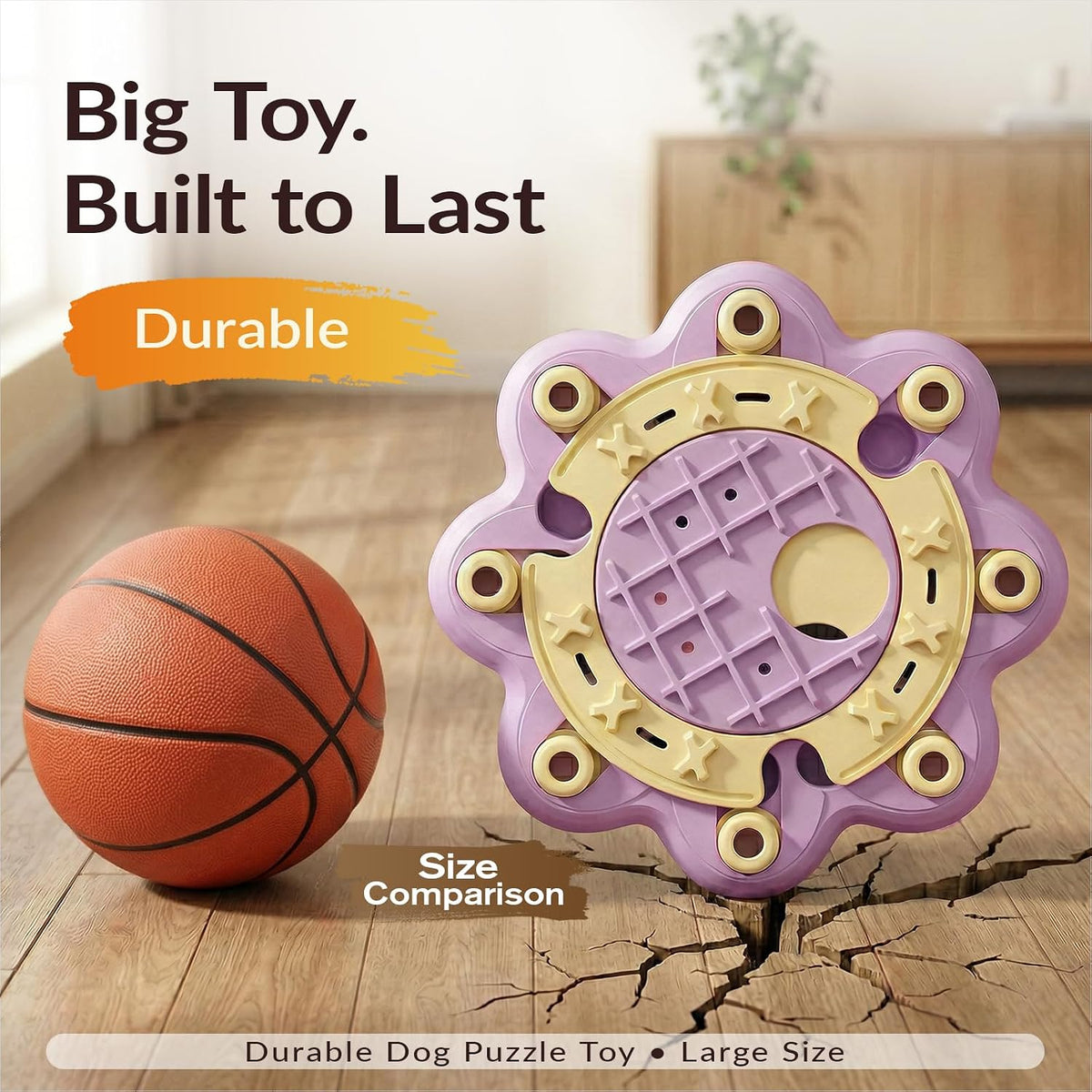 KADTC L Size 3 Levels, Dog Puzzle Toy, Slow Feeder & Enrichment for Dogs