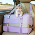 PETSFIT Large Cat Carrier with Patented Safety Buckles,Big Cats Up to 20 lb