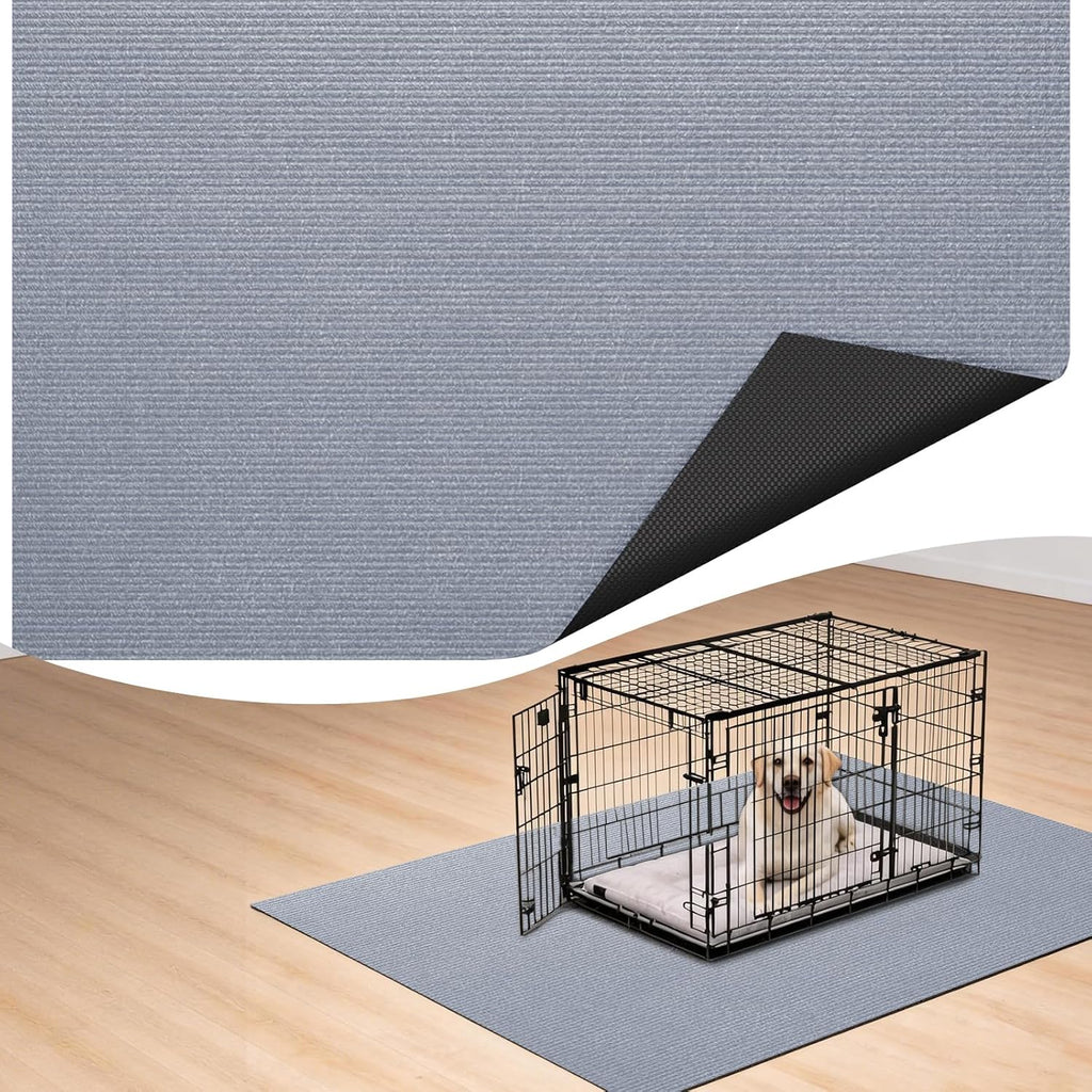 Dog Crate Mat, 46 in X 60 in Dog Playpen Mat Kennel Mat