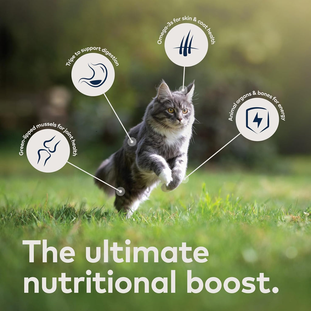 ZIWI Peak Air-Dried Cat Food, Beef, 96% Meat & Organs, Grain-Free, 14 oz