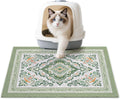 Unicorn Catcher 24"x15" Cat Litter Mat Non-Slip Washable Litter Box Mat | High-Density PVC Litter Catcher Mat Efficiently Traps Scattered Litter From Paws To Keep Floors Clean