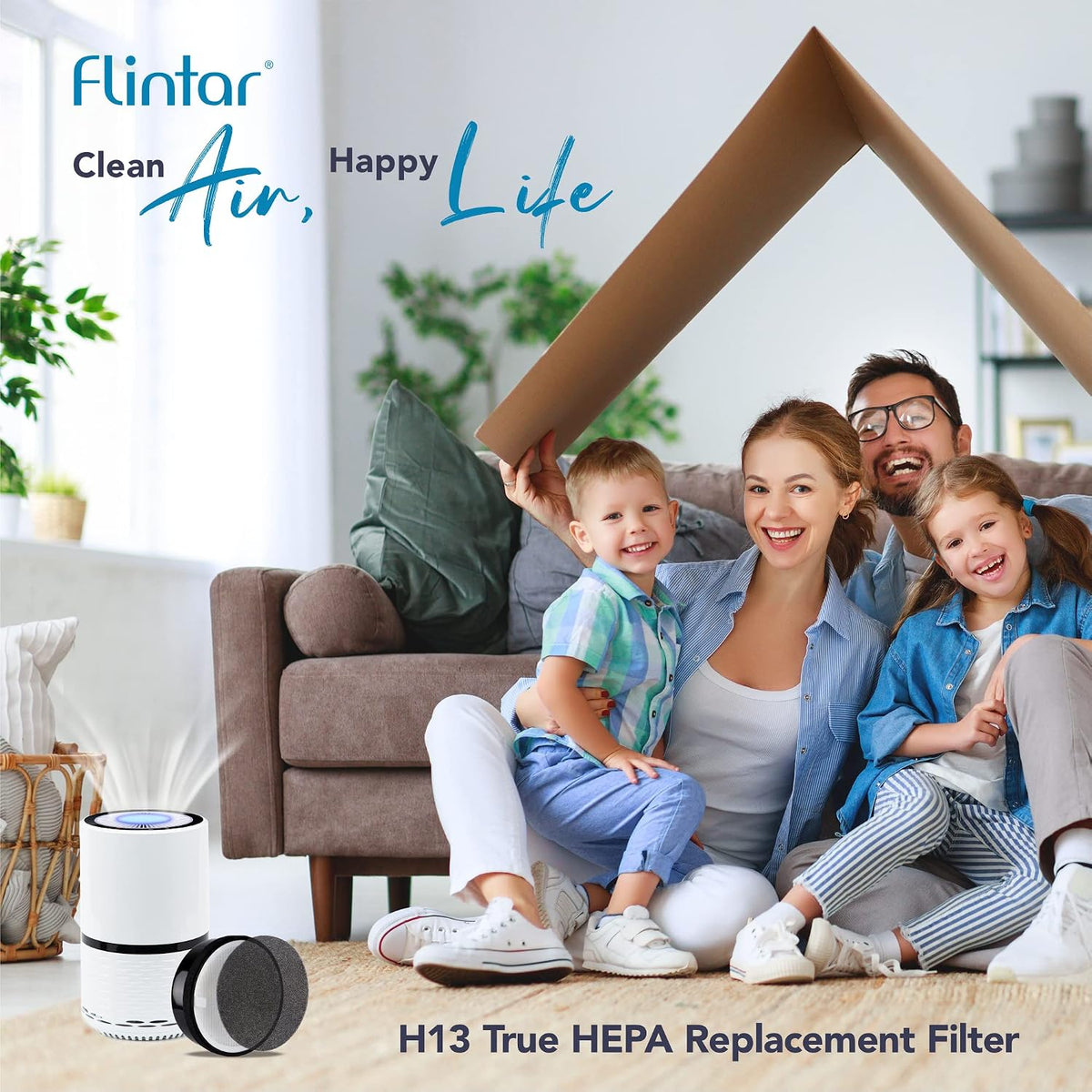 LV-H132 Filter, Compatible with Levoit LV-H132 Air Purifier, 4-Pack