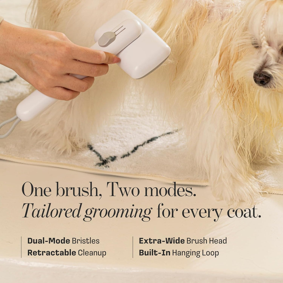Grooming Mitt Kit with Deshedding Brush, Dogs & Cats