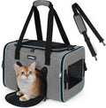rabbitgoo Cat Carrier Soft with Safety Buckles, Sturdy Comfortable Pet Bag