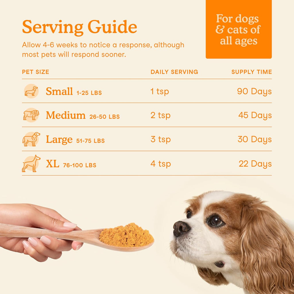 Fera Pets Cat & Dog Pumpkin Plus Fiber Supplement - Powder, 90 Scoops
