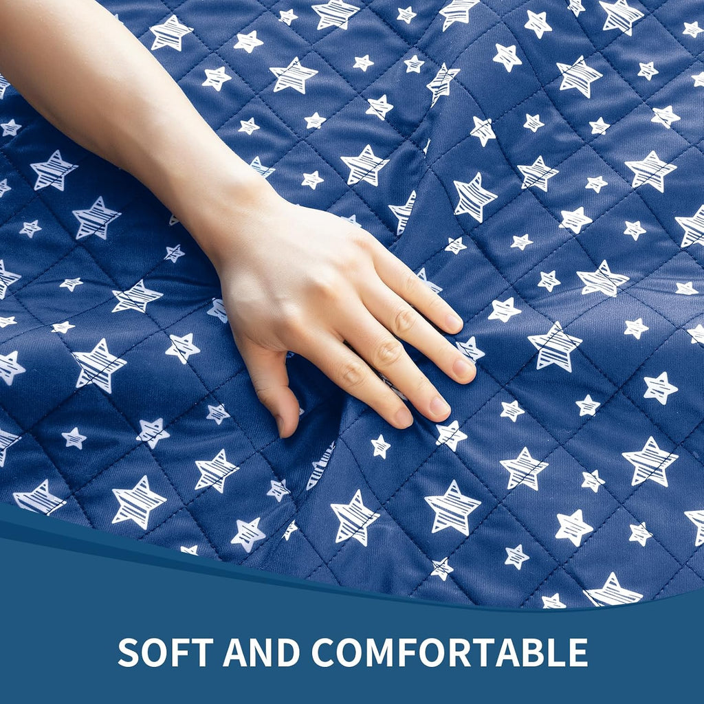 Waterproof Bed Pads Washable 34"x52" 2 Pack | Absorbent Chuck Pads for Incontinence, Waterproof Mattress Protector for Seniors, Bedwetting Kids, Hospitals, Pets
