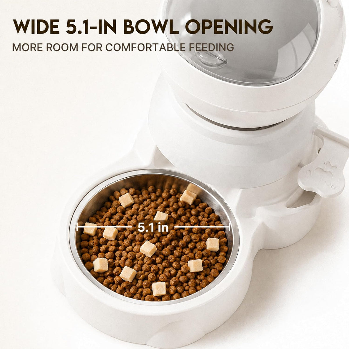 2‑in‑1 Manual Puzzle Pet Feeder, 1.5L Press Dispenser for Cats & Small Dogs