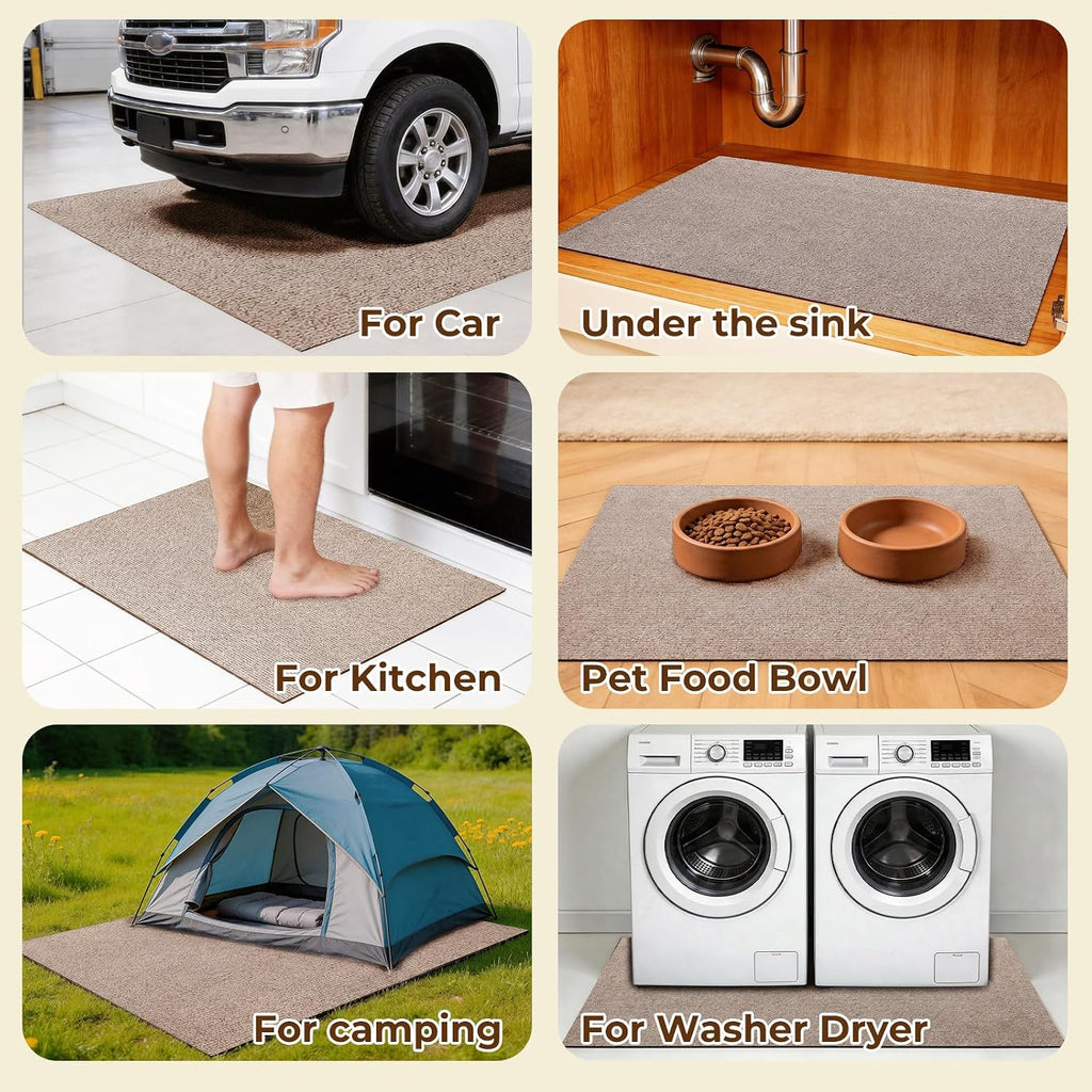 Dog Crate Mat, 24 in X 36 in Dog Playpen Mat Kennel Mat