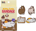 BioSwiss Bandages, Kitty Cats Shaped Self Adhesive Bandage Set, Latex Free, Sterile Wound Care, 24 Count