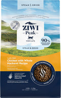 ZIWI Peak Steam & Dried Cat Food, Chicken with Mackerel, 90% Meat, 4.9 lb