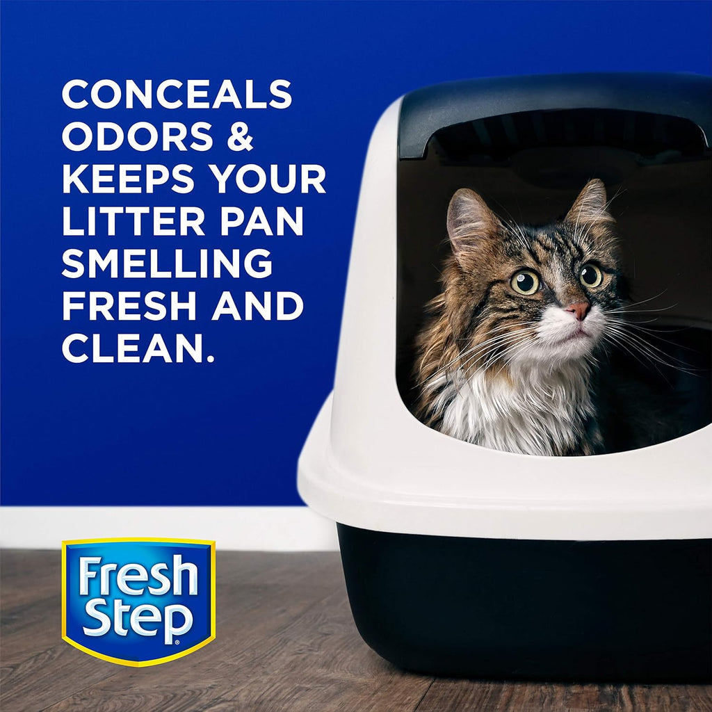 Fresh Step Cat Litter Crystals Deodorizer, Summer Breeze Scent, 70 Oz