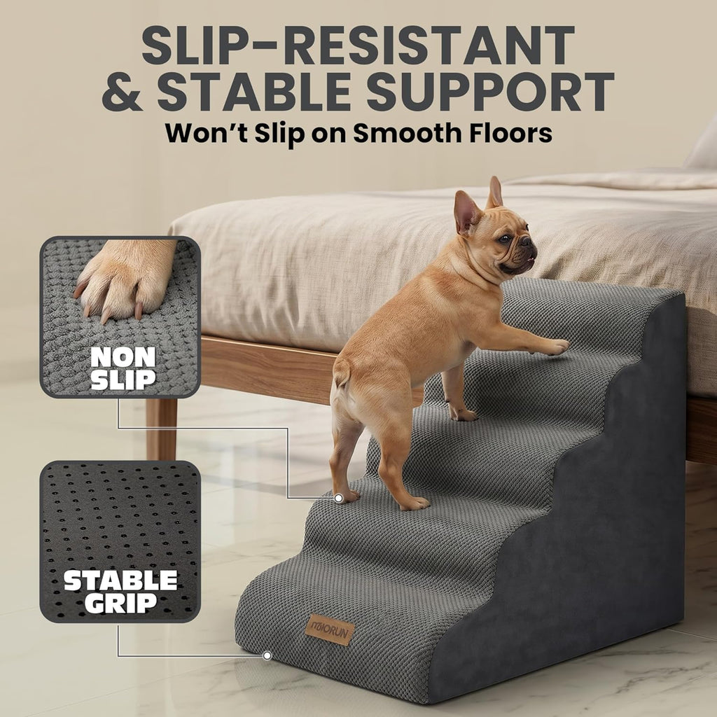 Miorun Dog Stairs Replacement Cover for 5-Step Foam Steps