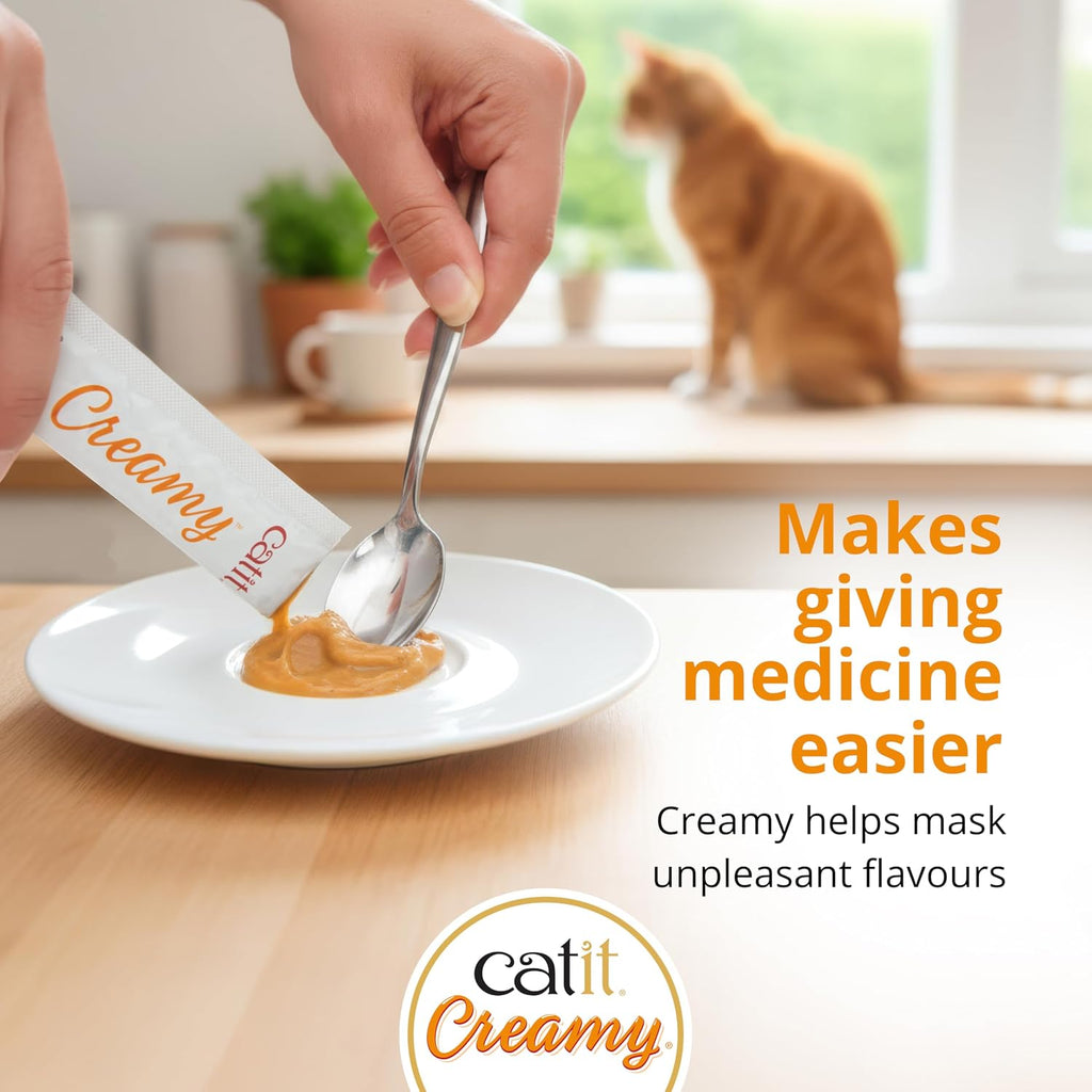 Catit Creamy Lickable Treat, Chicken & Duck 5pk