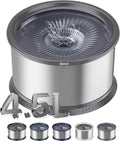 4.5L Stainless Steel Dog Water Bowl, No Spill Water Bowl for Dogs