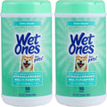 Wet Ones for Pets Hypoallergenic Dog Wipes, Fragrance-Free, 50 Count (Pack of 2)