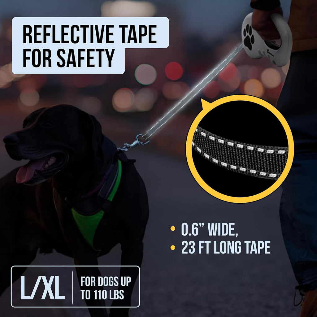 Award-Winning Modular Retractable Dog Leash for Large Dogs