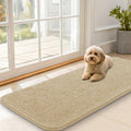 OLANLY Dog Door Mat for Muddy Paws 47x20, Super Absorbent Chenille Mud Mat
