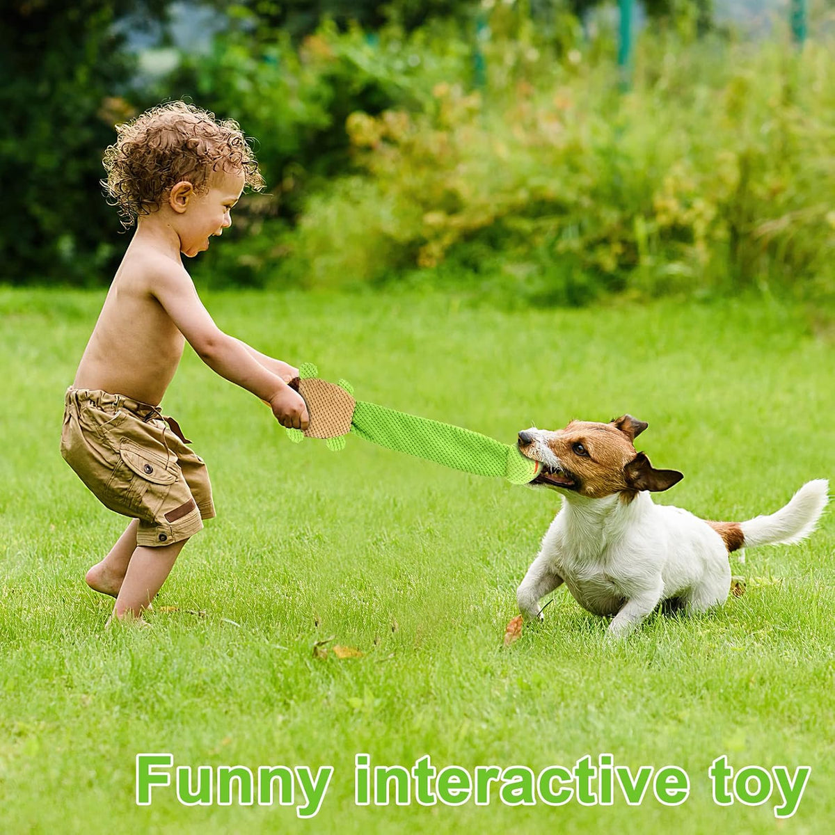 Letsmeet Dog Squeak Toys Dogs Enrichment Treat Dispensing Puzzle Toys Interactive Dog Toys for Large Medium Small Dogs