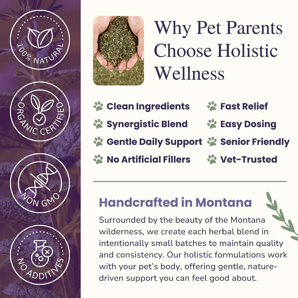 Glacier Peak Holistics Inflapotion Hip & Joint Support for Dogs & Cats 3 oz