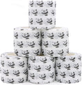 Self Adhesive Bandage Wrap Animal Cohesive Bandage Self Adherent Wrap First Aid Tape for Dogs Cats Horses Birds & Wrist Healing Ankle Sprain (2 Inch Panda 6 Rolls)