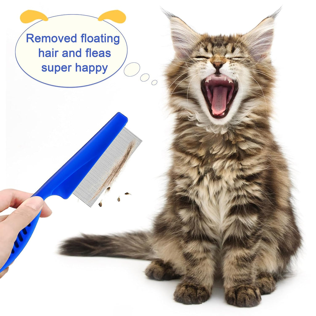 6 Pack Flea Lice Comb,dog eye comb, Flea and Tick Combs for Dogs & Cats