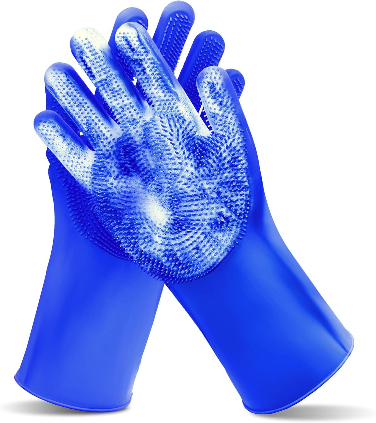 Pet Grooming Gloves—Dog Washing Gloves with High-Density Teeth