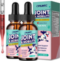 CFILIHTC 2 Pack Joint Drops for Dogs with Glucosamine, Chondroitin, MSM & Omega-3 – Pets Liquid Joint Supplement for Dogs & Cats – Hip, Joint, Mobility, Skin & Coat Support – Chicken Flavor