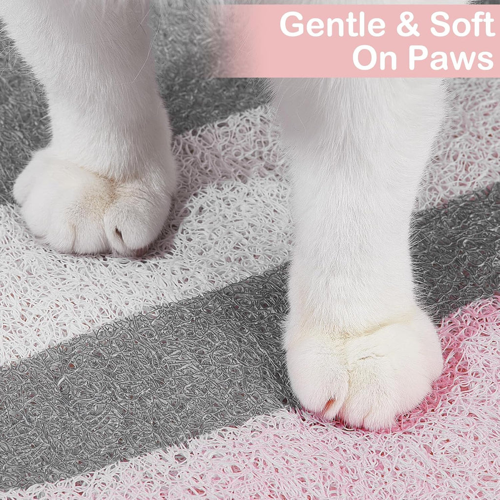 Unicorn Catcher Large Cat Litter Mat, 40"x30" Litter Trapping Mat