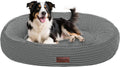 Dwanton Orthopedic Medium Dount Dog Bed, Egg-Crate Foam Round Dog Sofa, 32"