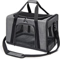 Wakytu Cat Carrier Soft for Medium or Large Cats for Car Travel Camping
