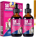 2-Pack Premium Collagen for Dogs & Cats, Skin & Coat, Joint & Hip