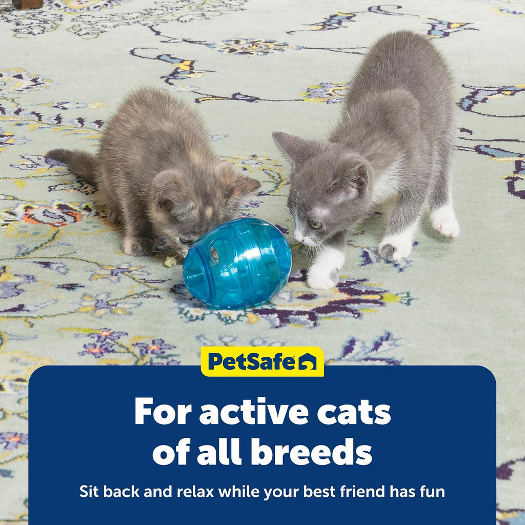 PetSafe Egg-Cersizer Interactive Cat Slow Feeder Toy