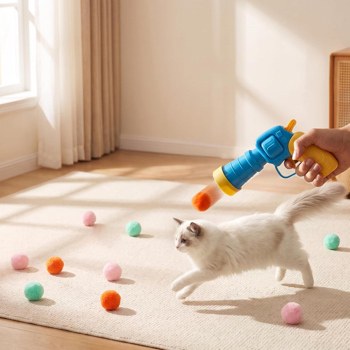 35 Pcs Cat Toys for Indoor Cats, S-Shaped Kitten Play Tube Toy