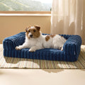 Bedsure ComfyFleece® Memory Foam Orthopedic Dog Bed Medium Size Dog 30"