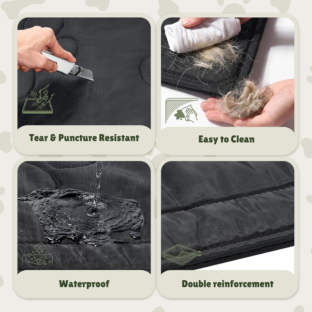 Chew Proof Dog Crate Pad, Indestructible Durable Dog Crate Mat, 28"x41"