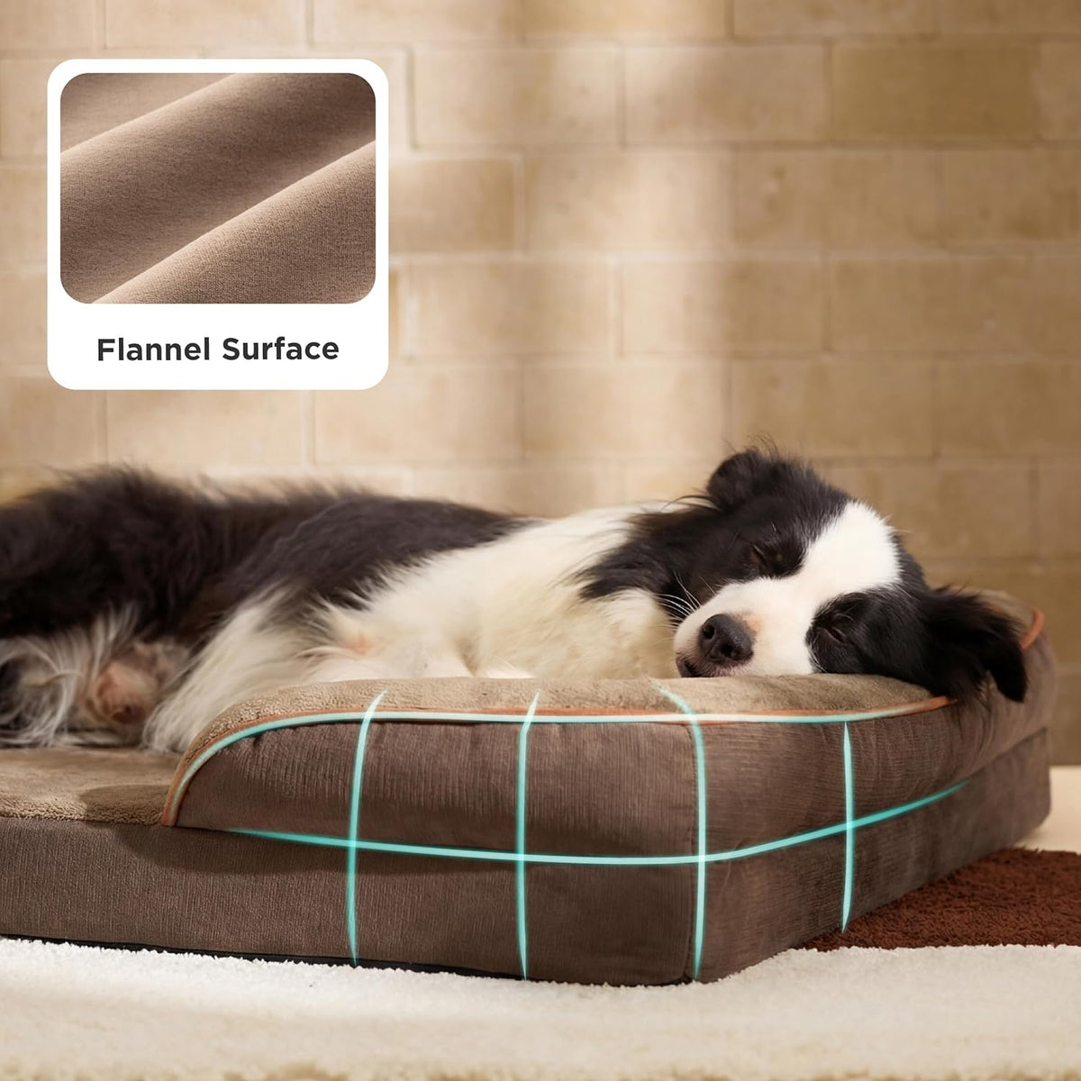 Bedsure Orthopedic Dog Beds Large Sized Dog Washable Original Design