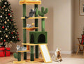 YITAHOME 60in Cactus Cat Tree: Multi-Level Tall Kitty Tower Indoor