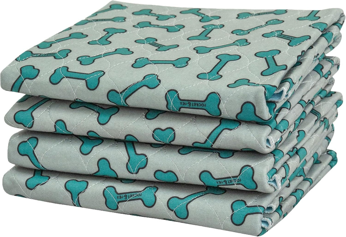 Washable Dog, Puppy and Cat Pee Pads, Leak-Proof (Large, 30x36, 4pk)