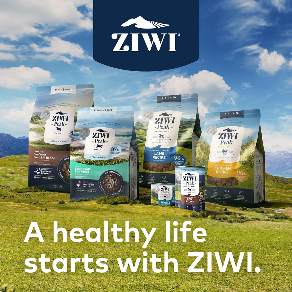 ZIWI Peak Air-Dried Cat Food, Beef, 96% Meat & Organs, Grain-Free, 14 oz