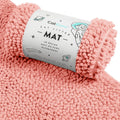 CatGuru Cat Litter Mat, Medium, Extra Large, XXL, Waterproof Litter Box Mat, Non Slip Kitty Litter Mat, Machine Washable Litter Trapping Mat, Soft Litter Tray, Cat Stuff (XXL, Coral/Heavy-Duty)