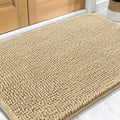 OLANLY Dog Door Mat for Muddy Paws 30x20, Super Absorbent Chenille Mud Mat