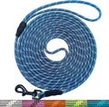WYuZe 1/5" Reflective XS Rope Dog Leash 10ft for Small Dogs Cats up to 15lb