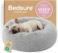 Bedsure Calming Dog Bed Medium Size Dog Donut Washable Pet Bed,30ins