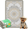 FXW Washable Pee Pads for Dogs, Super Absorbent, 17" x 23", 2 Packs | Machine washable, Non-slip backing