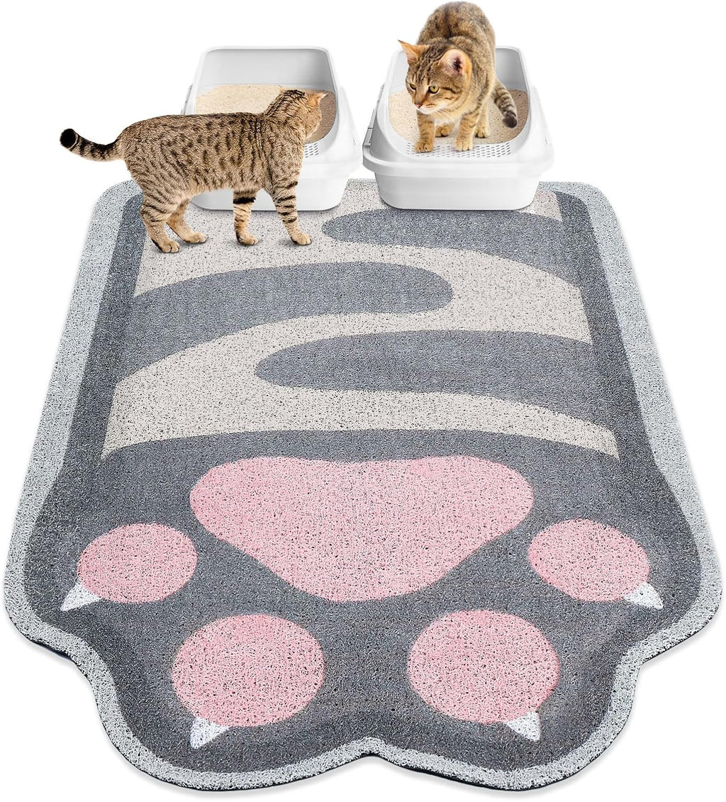 Unicorn Catcher Large Cat Litter Mat, 40"x30" Litter Trapping Mat